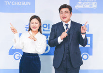 [ST포토] 송가인-김호중, 복덩이들고~