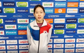 '빙속 여제' 김민선, 월드컵 3차 500m 金…월드컵 3회 연속 우승