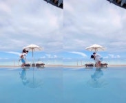 지연♥황재균, 로맨틱 몰디브 신혼여행…꼭 잡은 두 손 [스타엿보기]