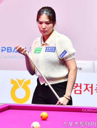 [ST포토] 스롱 피아비, '어떻게 공략할까'