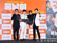 [ST포토] 최민수-이이경-박성광 감독-박성웅, 영화  웅남이 기대해주세요!