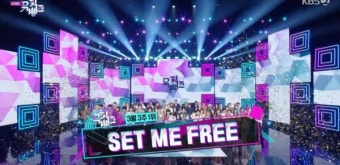 '뮤직뱅크' 트와이스, 스테이씨 제치고 1위…릴레이 댄스 앙코르 [TV캡처]