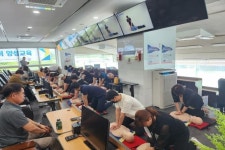한국체육산업개발, 심폐소생술 및 AED 교육 실시