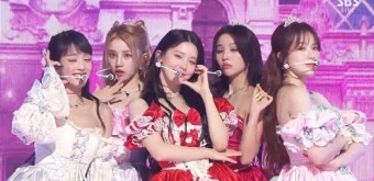 (여자)아이들, 에스파·아이브 제치고 '인기가요' 1위 