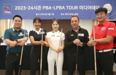 한 자리에 모인 PBA 대표 선수들…PBA 투어 개막 미디어데이 개최