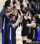 [ST포토] 세자르 에르난데스 감독, 파이팅 하자~