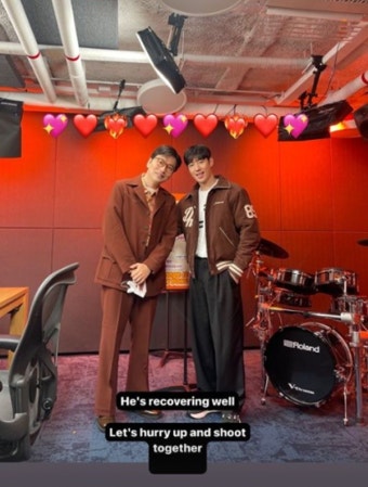 이동휘, '허혈성 대장염' 이제훈 근황 공개 