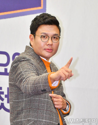 [ST포토] 정승제, 방송에서 보기 힘든 일타강사