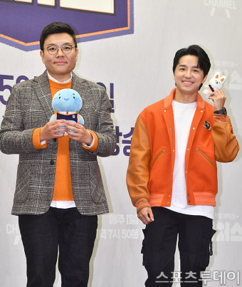 [ST포토] 정승제-조정식, 일년에 100억 버는 일타강사