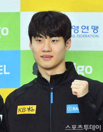 [ST포토] 황선우, 한국 수영의 미래