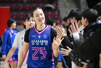 '강유림-배혜윤 맹활약' 삼성생명, 신한은행 꺾고 4강 PO 굳히기