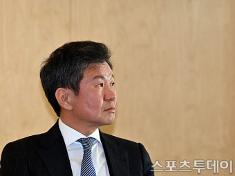 [ST포토] 생각에 잠긴 정몽규 축구협회장