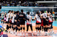 [ST포토] 정관장, GS칼텍스 안방에서 3-0 셧아웃
