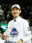 [ST포토] 김주성 감독, 우승 미소