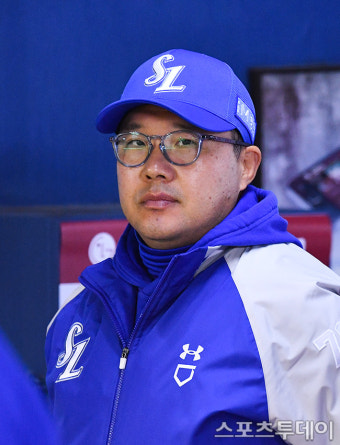 [ST포토] 박진만 감독, '답답한 마음'