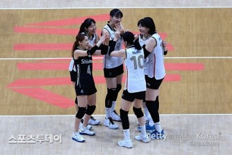 한국 여자배구, 중국에 0-3 완패…VNL 28연패 수렁