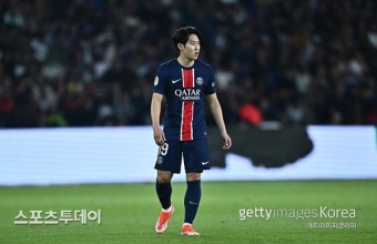 '이강인 71분' PSG, 니스 원정서 2-1 승리