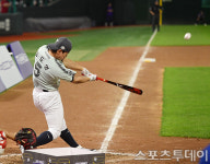 [ST포토] 2024 올스타전 홈런 더비 출전한 김도영