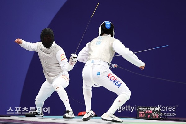 하태규, 2024 파리 올림픽 펜싱 32강서 탈락...앞으로의 도전에 기대!