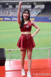 [ST포토] 치어리더 김하나, 히어로즈 파이팅