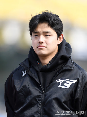 '5강 싸움 한창인데' 문동주, 등판 일정 미정…김경문 감독 