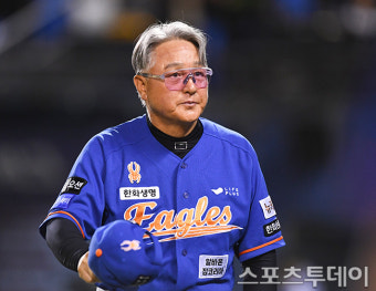 '6년 연속 가을 탈락' 한화 김경문 감독 