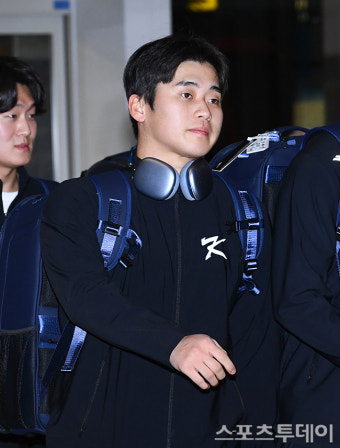 [ST포토] 박영현, '프리미어12 위해 출국'
