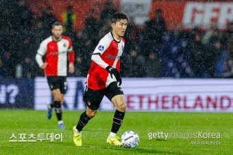 '황인범 67분 활약' 페예노르트, 헤이렌베인에 3-0 대승