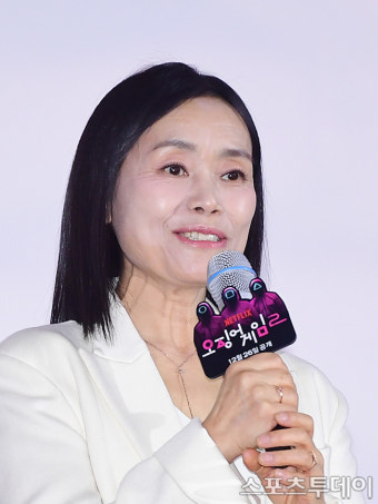 [ST포토] 강애심, '오겜2' 기대하세요