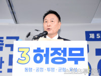 [ST포토] 허정무, 제 55대 대한축구협회장 선거 출마
