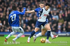 손흥민 풀타임 토트넘, 에버턴 원정서 2-3 패배…리그 6경기 무승