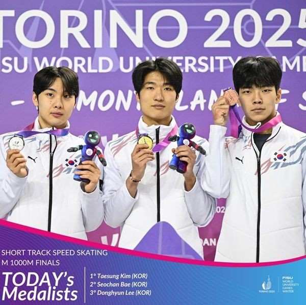 2025 토리노 동계세계대학경기대회: 차세대 쇼트트랙 에이스 김길리, 5관왕 달성하여 한국 쇼트트랙 미래를 밝히다