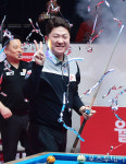 [ST포토] 조건휘, '웰컴저축은행  PBA 챔피언십' 연속 우승