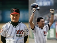 LG, 홈 개막전서 1994년 우승 이광환 감독 시구-노찬엽 코치 시타 진행