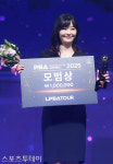 [ST포토] 김상아PBA 골든큐 어워즈 2025 모범상 주인공
