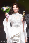 [ST포토] 김가영 PBA 골든큐 어워즈 2025 뱅크샷상 수상