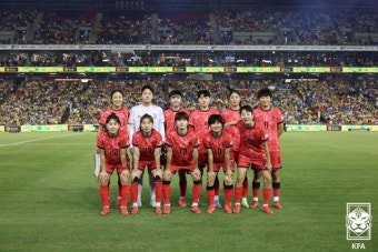 한국 여자 축구대표팀, 호주 원정 2차전 0-2 완패