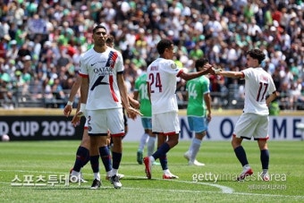 '이강인 결장' PSG, 시애틀 꺾고 클럽 월드컵 16강 진출