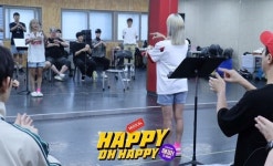 골때녀 사오리, 뮤지컬 해피 오!해피 수어 지도