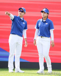 [ST포토] 김효주-최혜진, '우리 제법 친하죠'
