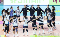 [ST포토] GS칼텍스, 원정에서 3-0 승리