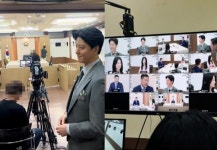 '이숙캠 합류' 이동건, 촬영 현장 깜짝 공개