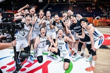 '박지현 27점' 한국 여자농구, 월드컵 첫 경기서 나이지리아 완파