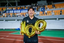 '2009년생' 안주완, K리그 역대 최연소 멀티골…김도균 감독은 통산 100승