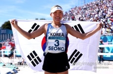 한국 AG 첫 금메달은 근대5종 성승민…개인전 金+단체전 銀 획득