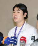 [ST포토] 곽빈, 결승전 111구 금빛 역투