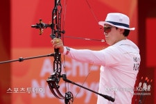 양궁 남자 컴파운드, 단체전서 대만에 1점 차 패배…4위로 노메달