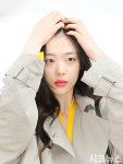 [시크포토]설리, 앞머리 정리하다