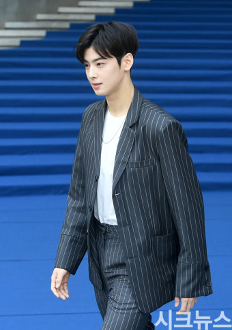 [시크포토]아스트로 차은우 '옆 모습에 심쿵'