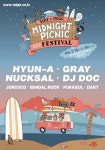 '미드나잇피크닉 페스티벌 2018', 1차 라인업 공개…현아·그레이·넉살·DJ DOC 등 참석